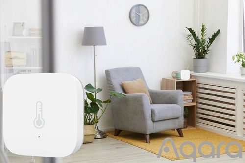 BATERYJNY CZUJNIK TEMPERATURY WILGOTNOŚCI Aqara T1 ZigBee 3.0 Apple na Arena.pl