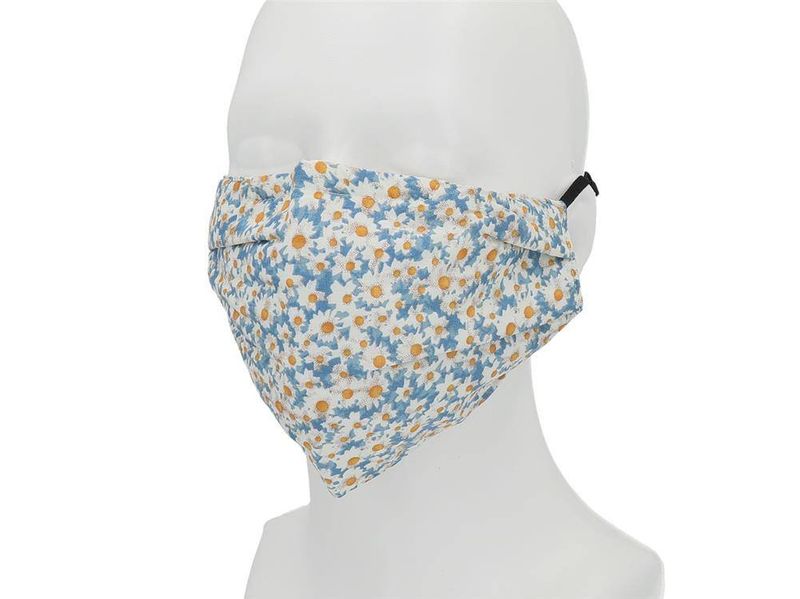 Maseczka ochronna - stokrotki zdjęcie 3