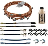 OPEL ZAFIRA A Zestaw przewodów hamulcowych miedzianych + elastycznych