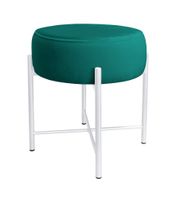 Taboret Pola noga metalowa biała MG20