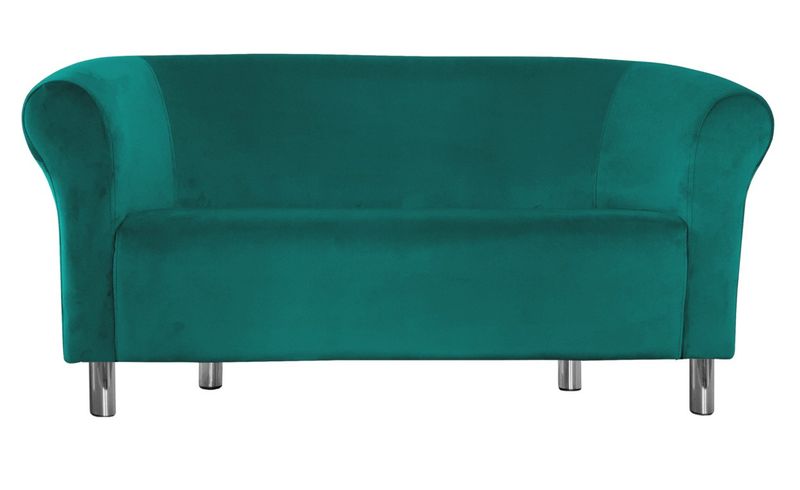 Sofa Milo MG20 turkus nogi chrom zdjęcie 1