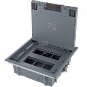 Puszka podłogowa Mosaic Mediabox 45x45 pozioma 12M Legrand 088172