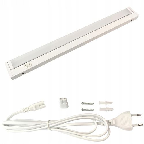 PODSZAFKOWA OPRAWA OBROTOWA LED 10W 4100K CCT LAMPA Z PRZEWODEM 230V na Arena.pl