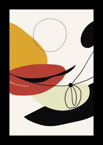 Plakat 20x30cm Geometryczna Krzywizna na Arena.pl