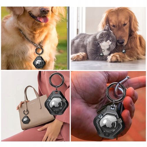 OCHRONNE ETUI CASE BRELOK DO KLUCZY KARABIŃCZYK NA APPLE AIRTAG 2021 / na Arena.pl