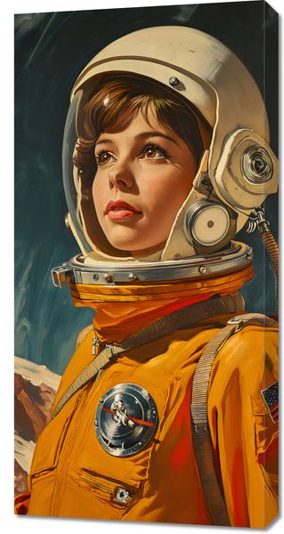 Obraz 50x100cm Pionierka Kosmosu zdjęcie 1