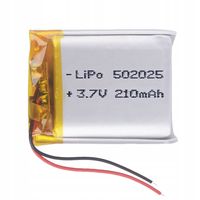 Akumulator Li-Poly 210mAh 3.7V 502025