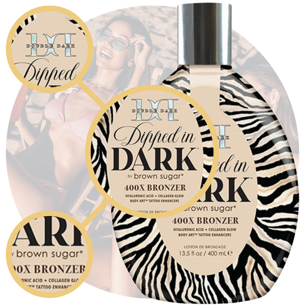 Brown Sugar Dipped In Dark 400x Bronzer 400ml zdjęcie 4