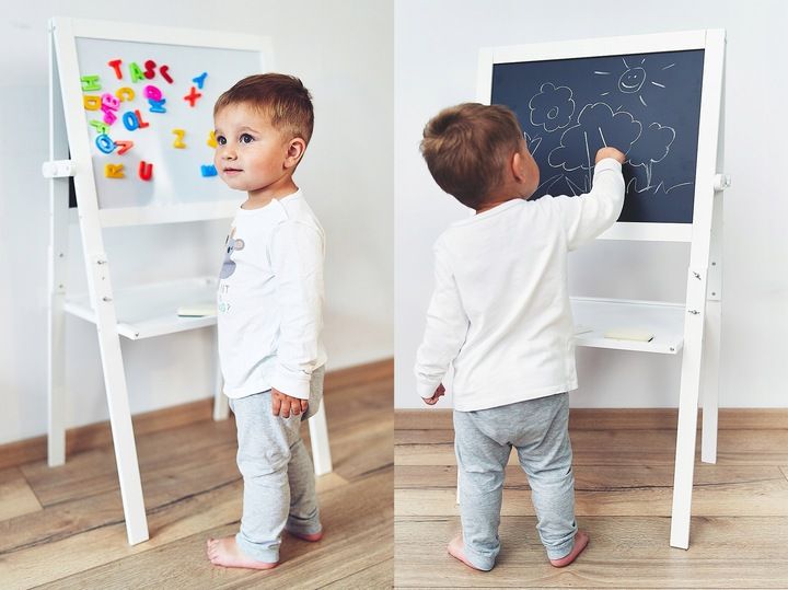 TABLICA DWUSTRONNA MAGNETYCZNA KREDOWA SUCHOŚCIER. zdjęcie 13
