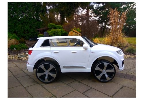 AUTO NA AKUMULATOR AUDI Q7 S Białe na Arena.pl