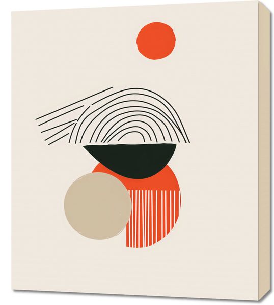 Obraz 60x70cm Centralne Słońce zdjęcie 1