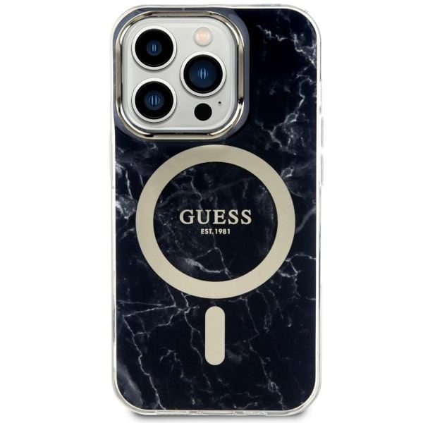 Etui Guess do iPhone 14 Pro, Czarny, MagSafe zdjęcie 3