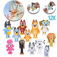 FIGURKI Z RODZINĄ CAŁY ZESTAW 12 SZTUK PREZENTY DLA DZIECI DZIECKA