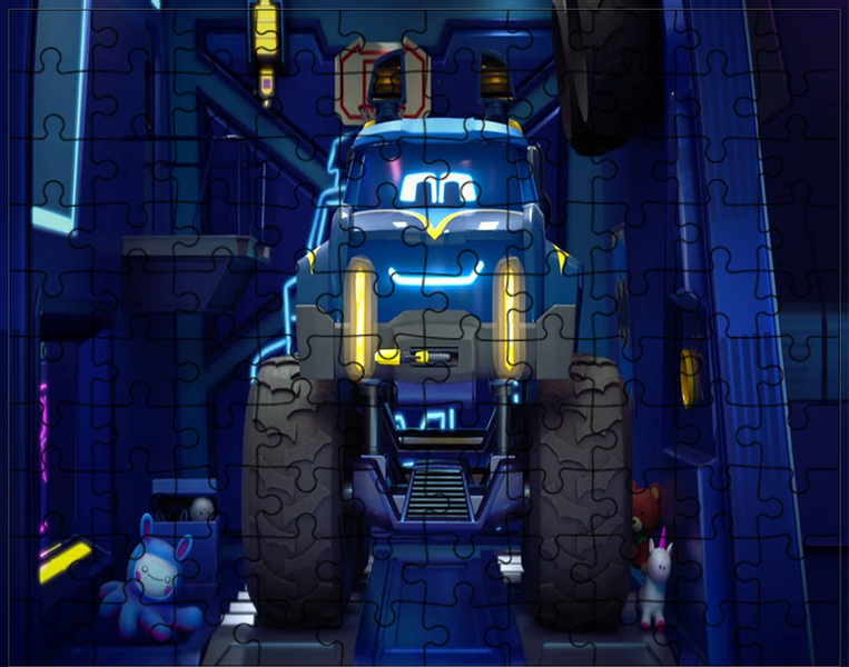 Puzzle Batwheels zdjęcie 1