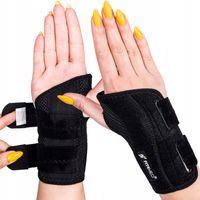 ORTEZA NA NADGARSTEK STABILIZATOR NADGARSTKA na KCIUK DŁOŃ USZTYWNIACZ