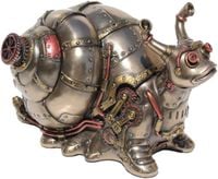 DUŻA SZKATUŁKA ŚLIMAK STEAMPUNK VERONESE WU77388A4