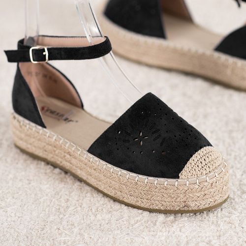 Ażurowe Espadryle Na Platformie r.37 na Arena.pl