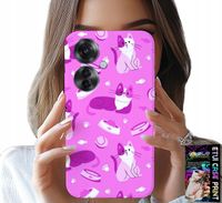 ETUI DO OPPO RENO11 F 5G - LOVE CAT, WZORY Z KOTAMI KOTY, POKROWIEC
