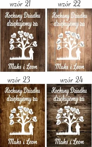 PODZIĘKOWANIE DLA DZIADKÓW PREZENT DLA BABCI DZIADKA RAMKA XXL 30X40 DUŻA zdjęcie 7