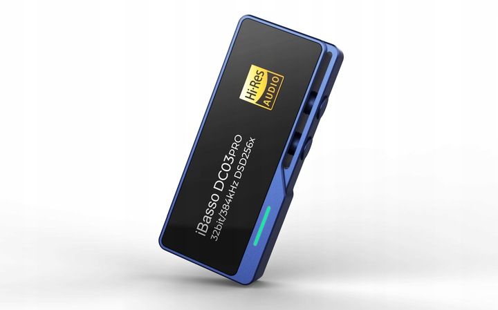 iBasso DC03 Pro - 2x CS43131 - DSD256 - USB Type-C + Lightning - Blue zdjęcie 10