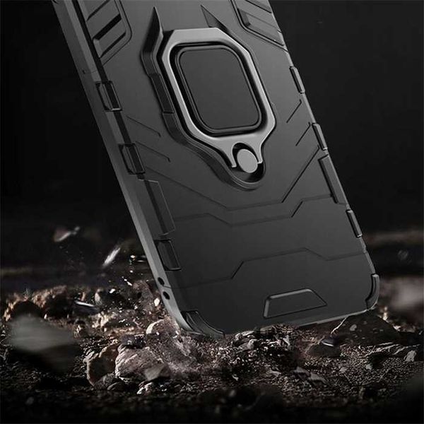 Spacecase X-Ring Huawei P40 Lite Czarny zdjęcie 7