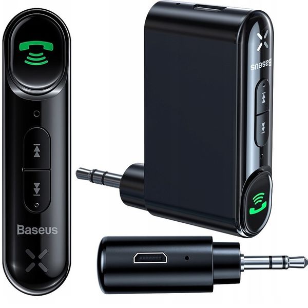 TRAMSMITER SAMOCHODOWY ODBIORNIK ADAPTER BLUETOOTH MINI JACK AUX AUDIO zdjęcie 1