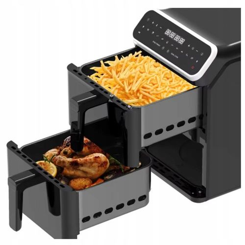 FRYTKOWNICA BEZTŁUSZCZOWA 2800W AIR FRYER 11L DUŻA XXL na Arena.pl