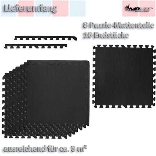 MOVIT Zestaw podkładek ochronnych, czerwony, 3 m² na Arena.pl