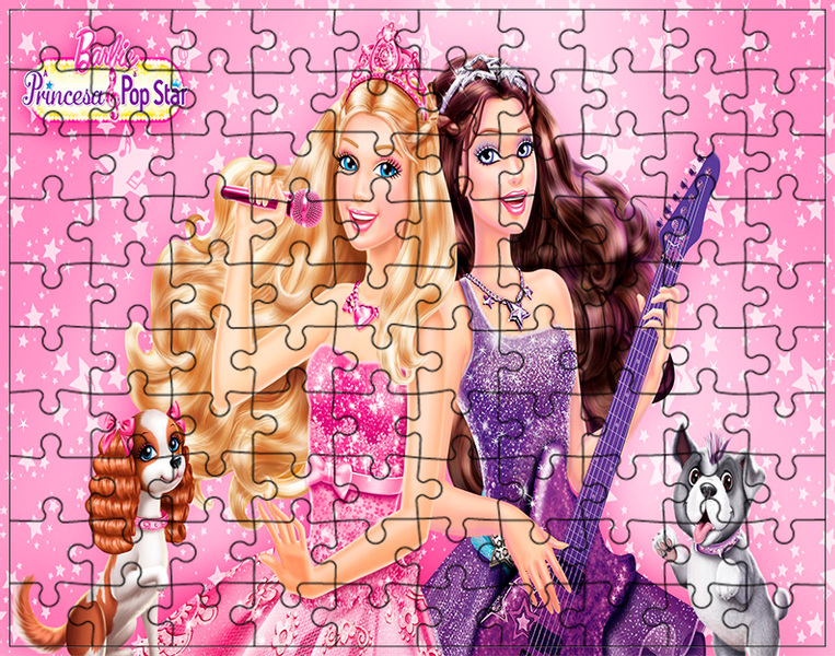 Puzzle Barbie zdjęcie 1