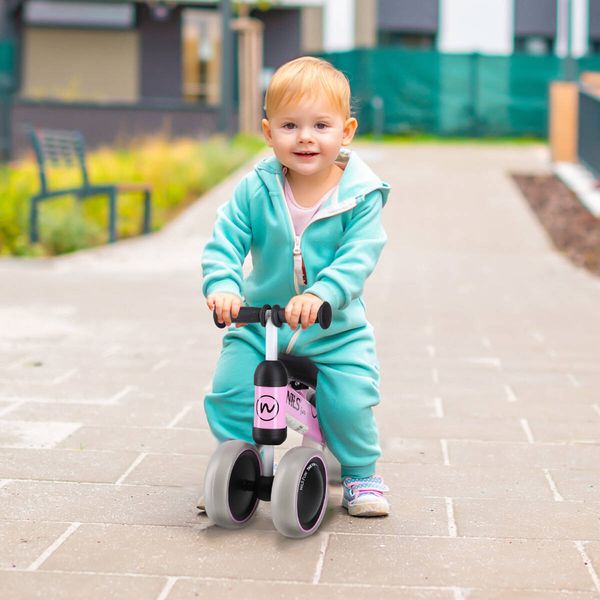 Rowerek biegowy RB002 Pink Nils Fun zdjęcie 5