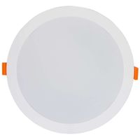 Wpust LAMPA łazienkowa KOS 8774 Nowodvorski sufitowa OPRAWA LED 24W 4000K okrągła IP44 biała