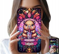 ETUI DO IPHONE ( 6 PLUS ) - SŁODKA KAPIBARA Z SZEJKIEM, SUPER WZORY