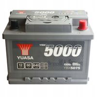 YUASA YBX5075 12V 60AH 640A ybx5075