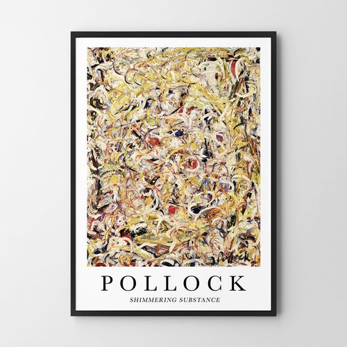Plakat abstrakcje obrazy Pollock 70x100 cm na Arena.pl