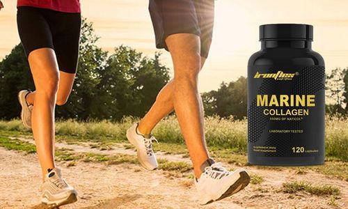 IRONFLEX KOLAGEN MORSKI RYBI 120kaps COLLAGEN MARINE KWAS HIALURONOWY WIT C na Arena.pl