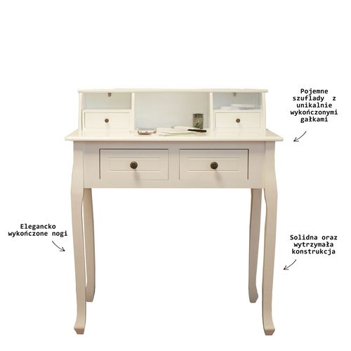 Sekretarzyk Cornelia biały na Arena.pl