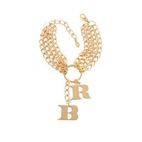 bransoletka cztery łańcuchy z kolekcji rb (b22/jes/196au)