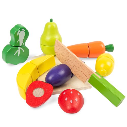 Zestaw drewnianych warzyw i owoców rzep na Arena.pl