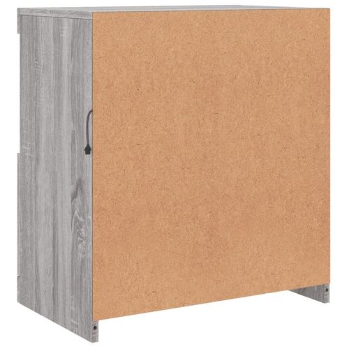 Szafka z oświetleniem LED, szary dąb sonoma, 60,5x37x67 cm na Arena.pl