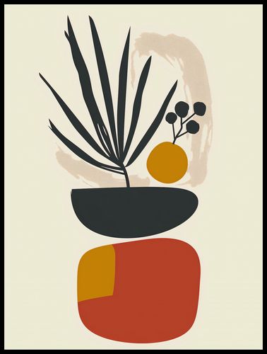 Plakat 60x80cm Botaniczny Wgląd na Arena.pl