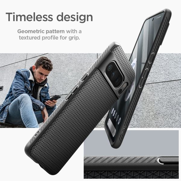 SPIGEN LIQUID AIR GOOGLE PIXEL 8 PRO MATTE BLACK zdjęcie 13