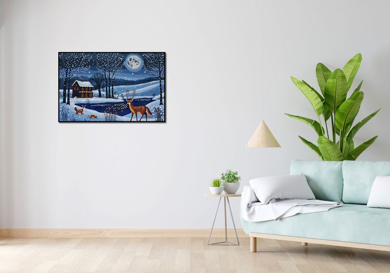 Plakat 91,5x60cm Przyszła Zima zdjęcie 4