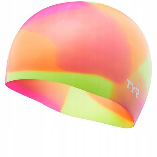 Czepek pływacki na basen dla dzieci Tyr No Wrinkle Tie Dye na Arena.pl