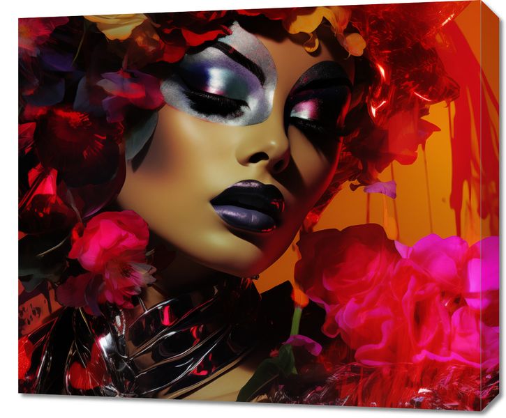 Obraz 70x60cm Kwiecista Diva zdjęcie 1