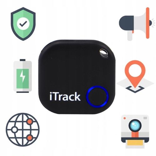 iTrack1 Lokalizator Bluetooth 5.0 Brelok Kluczy Portfela Alarm na PREZENT na Arena.pl