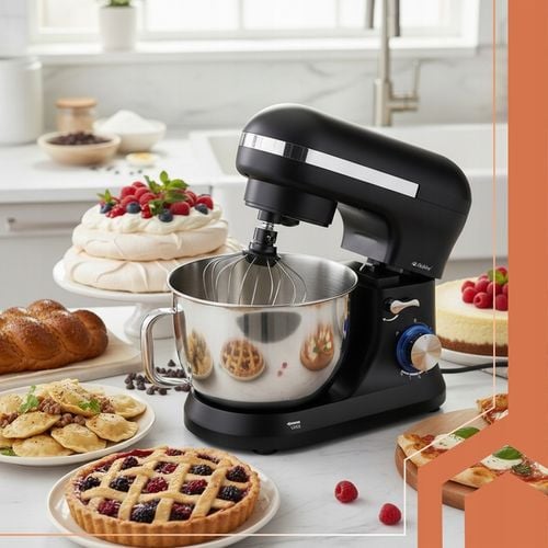 Robot Planetarny Kuchenny RUHHY 4,5L Wielofunkcyjny Mikser do Ciasta na Arena.pl