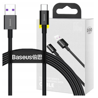 Kabel USB do USB-C Baseus Superior Series, 66W, 1m (czarny)