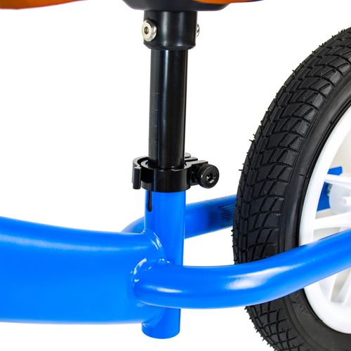 ROWEREK BIEGOWY NIEBIESKI POMPOWANE KOŁA 12" ŚWIECĄCE LED SOLIDNY JEŹDZIK na Arena.pl