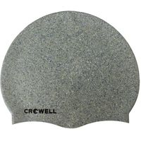 Czepek pływacki silikonowy Crowell Recycling Pearl srebrny kol.2 164 cm