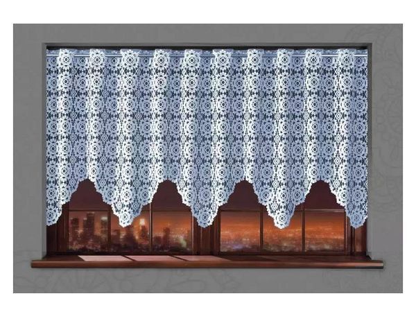 Firanka Alina wysokość 90 cm DomoweTekstylia | WN049A 090 zdjęcie 2